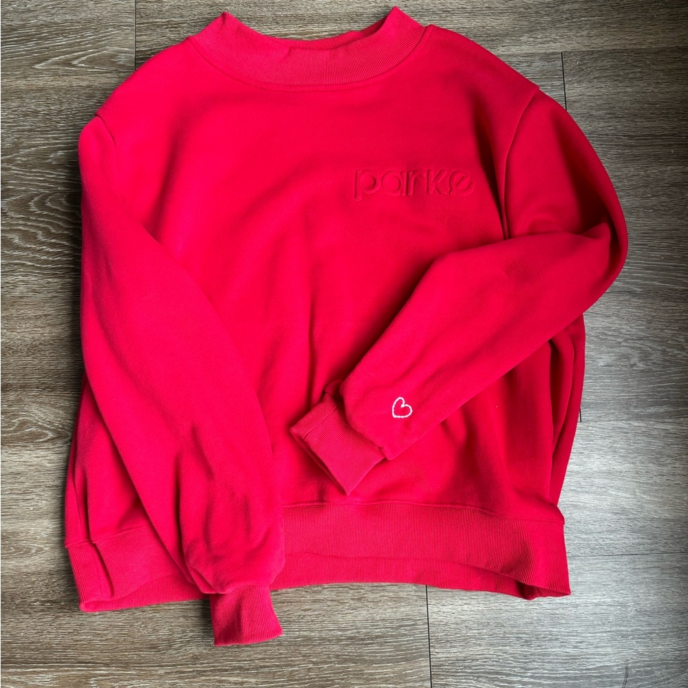Parke Valentines Mock Neck